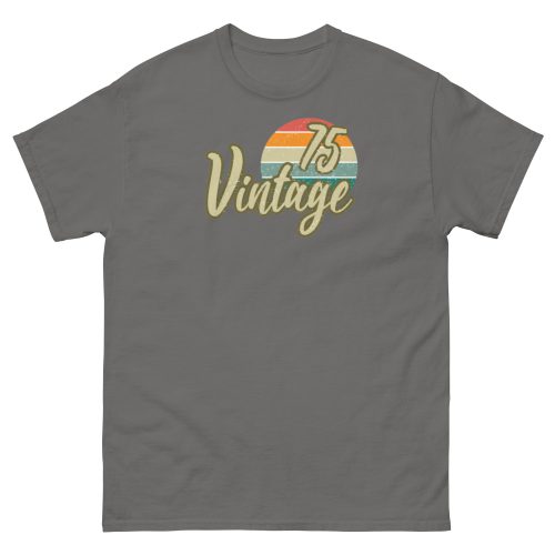 Vintage 75 Birthday T-shirt 1975 50th Birthday Gift Retro T-shirt
