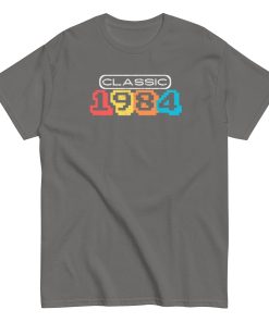 Classic 1984 Retro Gaming T-shirt 1984 40th Birthday T-shirt