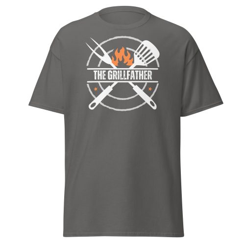 The Grillfather Funny BBQ T-shirts For Dad