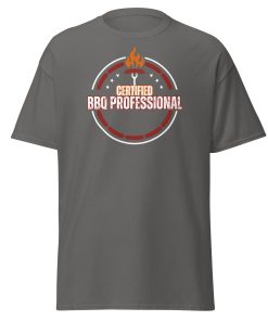 Funny BBQ T-shirt Gift – Certified BBQ Professional T-shirt