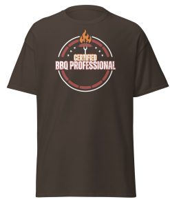 Funny BBQ T-shirt Gift – Certified BBQ Professional T-shirt