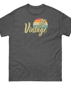 Vintage 75 Birthday T-shirt 1975 50th Birthday Gift Retro T-shirt