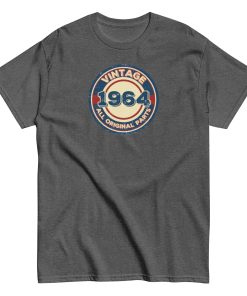 Vintage 1964 All Original Parts T-shirt 1964 Birthday Gift