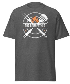 The Grillfather Funny BBQ T-shirts For Dad