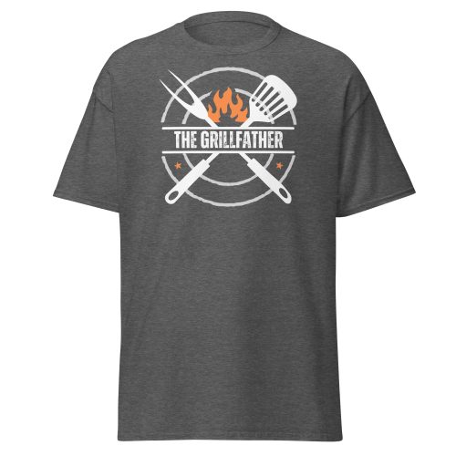 The Grillfather Funny BBQ T-shirts For Dad