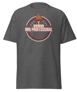 Funny BBQ T-shirt Gift – Certified BBQ Professional T-shirt