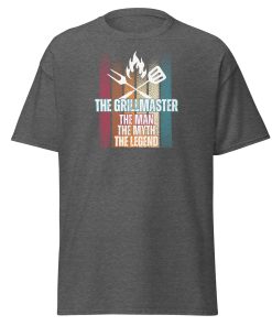 The Grillmaster T-shirt Fun BBQ Tshirt The Man The Myth The Legend