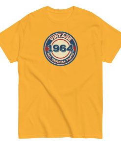 Vintage 1964 All Original Parts T-shirt 1964 Birthday Gift