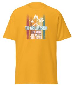 The Grillmaster T-shirt Fun BBQ Tshirt The Man The Myth The Legend