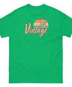 Vintage 75 Birthday T-shirt 1975 50th Birthday Gift Retro T-shirt