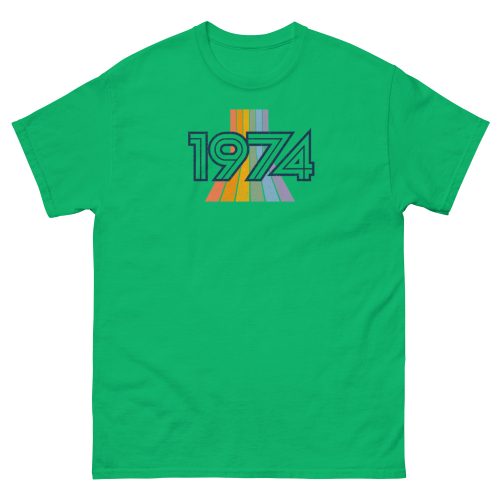 1974 Birthday Gift 50th Birthday T-shirt Retro Design