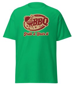 Fun BBQ T-shirt Grill & Beer It – BBQ T-shirt For Him