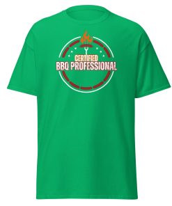 Funny BBQ T-shirt Gift – Certified BBQ Professional T-shirt