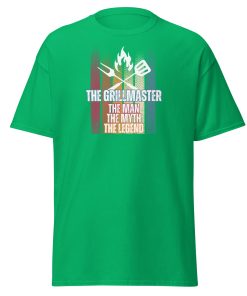 The Grillmaster T-shirt Fun BBQ Tshirt The Man The Myth The Legend