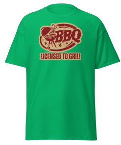 Funny BBQ T-Shirt For Him – BBQ Licenced to Grill Tshirt