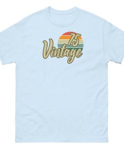 Vintage 75 Birthday T-shirt 1975 50th Birthday Gift Retro T-shirt