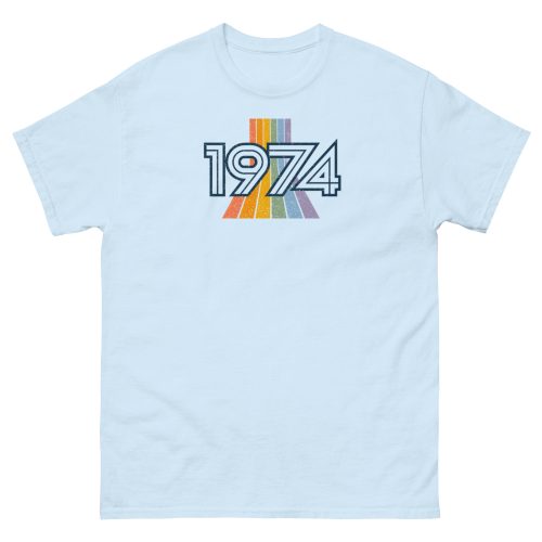 1974 Birthday Gift 50th Birthday T-shirt Retro Design