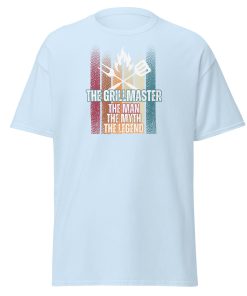 The Grillmaster T-shirt Fun BBQ Tshirt The Man The Myth The Legend