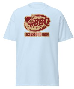 Funny BBQ T-Shirt For Him – BBQ Licenced to Grill Tshirt