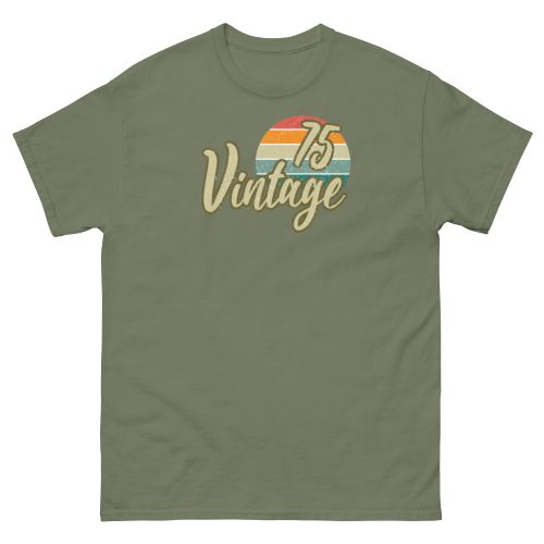 Vintage 75 Birthday T-shirt 1975 50th Birthday Gift Retro T-shirt