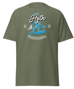 Ski Hoth Wompa Mountain T-shirt Space Wars Hoth T-shirt