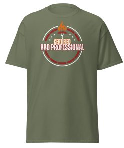 Funny BBQ T-shirt Gift – Certified BBQ Professional T-shirt