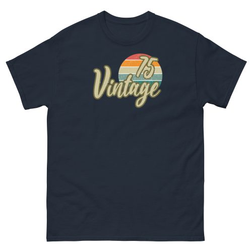 Vintage 75 Birthday T-shirt 1975 50th Birthday Gift Retro T-shirt