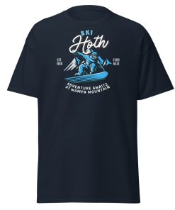 Ski Hoth Wompa Mountain T-shirt Space Wars Hoth T-shirt