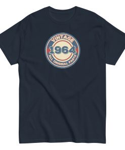 Vintage 1964 All Original Parts T-shirt 1964 Birthday Gift