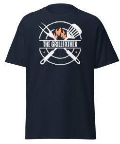 The Grillfather Funny BBQ T-shirts For Dad