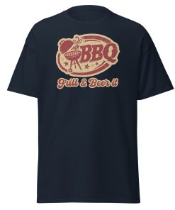 Fun BBQ T-shirt Grill & Beer It – BBQ T-shirt For Him