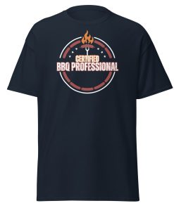 Funny BBQ T-shirt Gift – Certified BBQ Professional T-shirt
