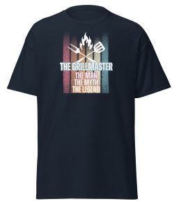 The Grillmaster T-shirt Fun BBQ Tshirt The Man The Myth The Legend