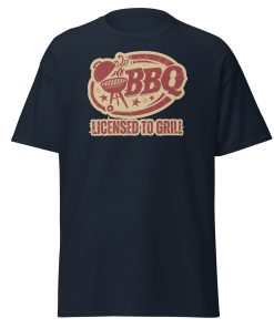Funny BBQ T-Shirt For Him – BBQ Licenced to Grill Tshirt