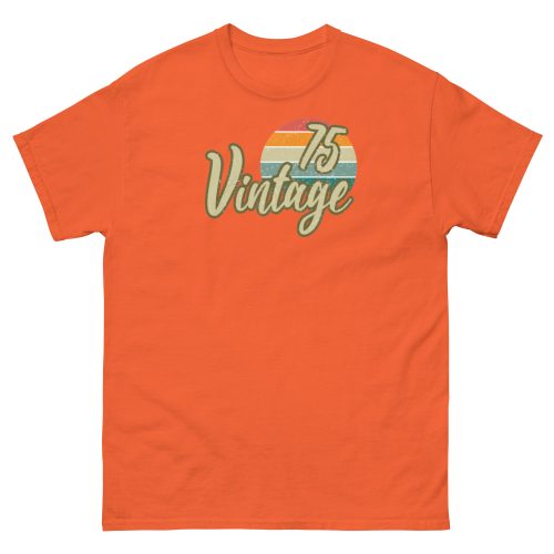 Vintage 75 Birthday T-shirt 1975 50th Birthday Gift Retro T-shirt