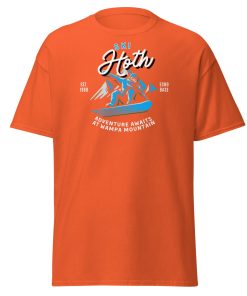 Ski Hoth Wompa Mountain T-shirt Space Wars Hoth T-shirt