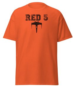 RED 5 Space Wars T-shirt Rebel Alliance T-shirt