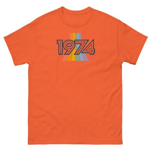 1974 Birthday Gift 50th Birthday T-shirt Retro Design