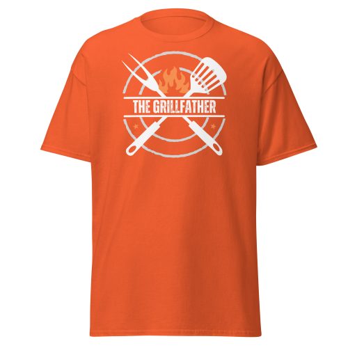 The Grillfather Funny BBQ T-shirts For Dad