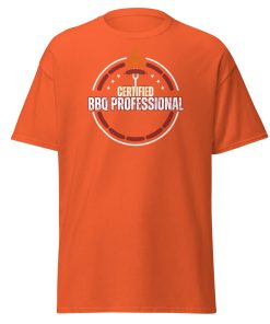 Funny BBQ T-shirt Gift – Certified BBQ Professional T-shirt