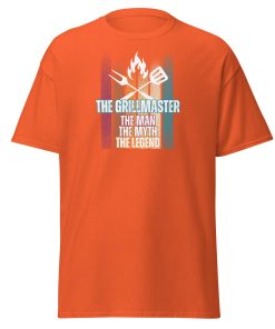 The Grillmaster T-shirt Fun BBQ Tshirt The Man The Myth The Legend