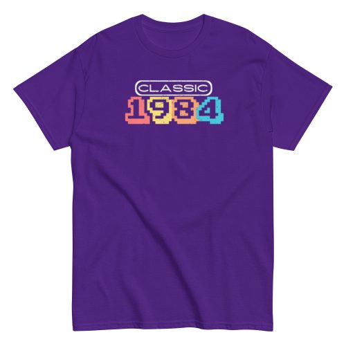 Classic 1984 Retro Gaming T-shirt 1984 40th Birthday T-shirt