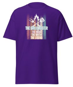 The Grillmaster T-shirt Fun BBQ Tshirt The Man The Myth The Legend