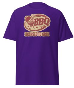 Funny BBQ T-Shirt For Him – BBQ Licenced to Grill Tshirt