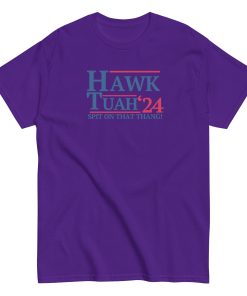 Hawk Tuah Spit on that Thang! ’24 T-Shirt Purple