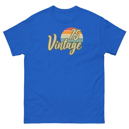 Vintage 75 Birthday T-shirt 1975 50th Birthday Gift Retro T-shirt