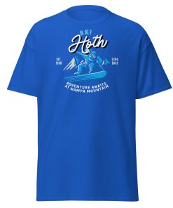 Ski Hoth Wompa Mountain T-shirt Space Wars Hoth T-shirt