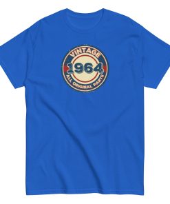 Vintage 1964 All Original Parts T-shirt 1964 Birthday Gift
