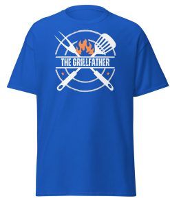 The Grillfather Funny BBQ T-shirts For Dad