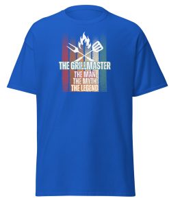 The Grillmaster T-shirt Fun BBQ Tshirt The Man The Myth The Legend